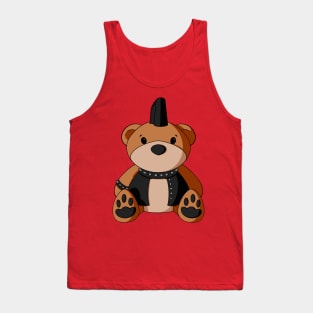 Punk Boy Teddy Bear Tank Top